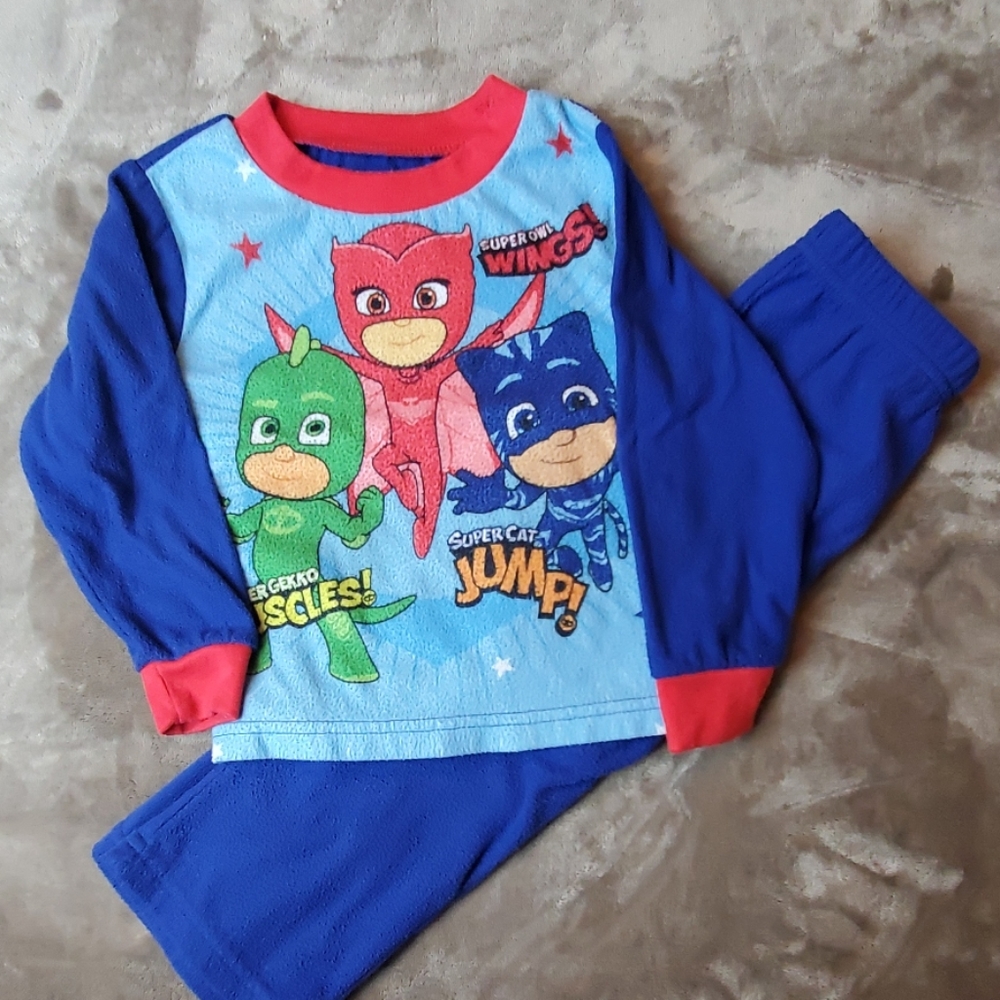 PJ masks fleece pajamas